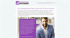 Desktop Screenshot of homepage-total.de